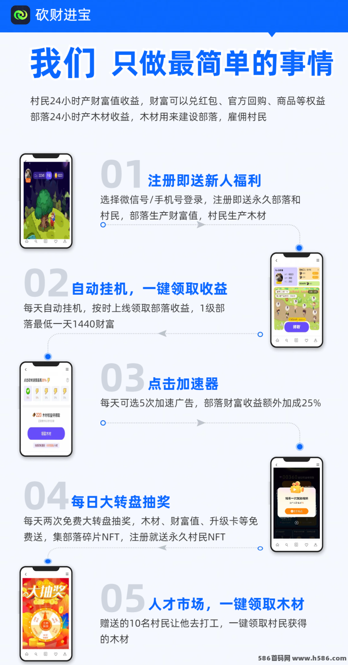 砍材进宝3月15日公测开启，超级财富兑现机会大放送！(3)