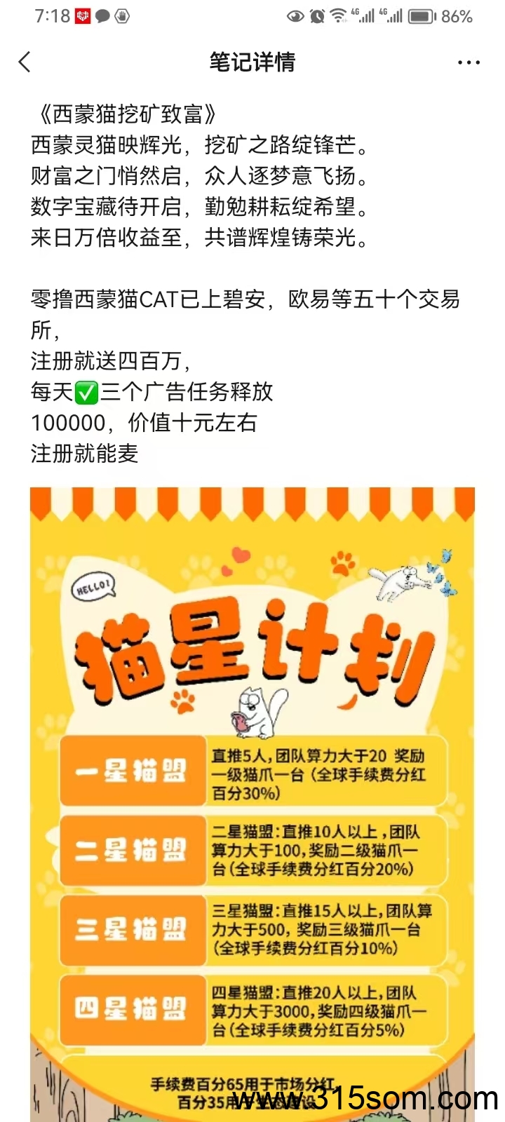 首码西蒙猫，零撸抓紧上车(2)