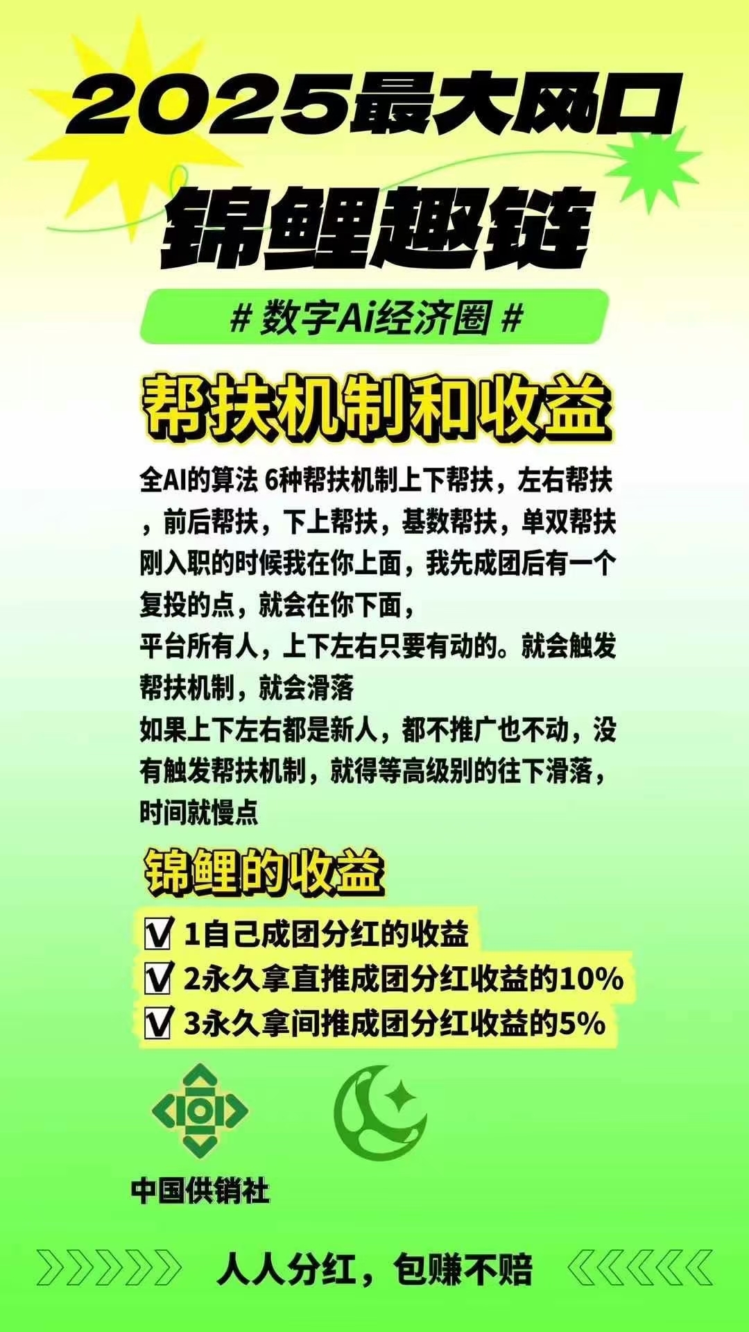 什么是锦鲤趣链❓​全新模式 自己消费就是股东Ai自动滑落即时不推广也可以拿分鸿(6)