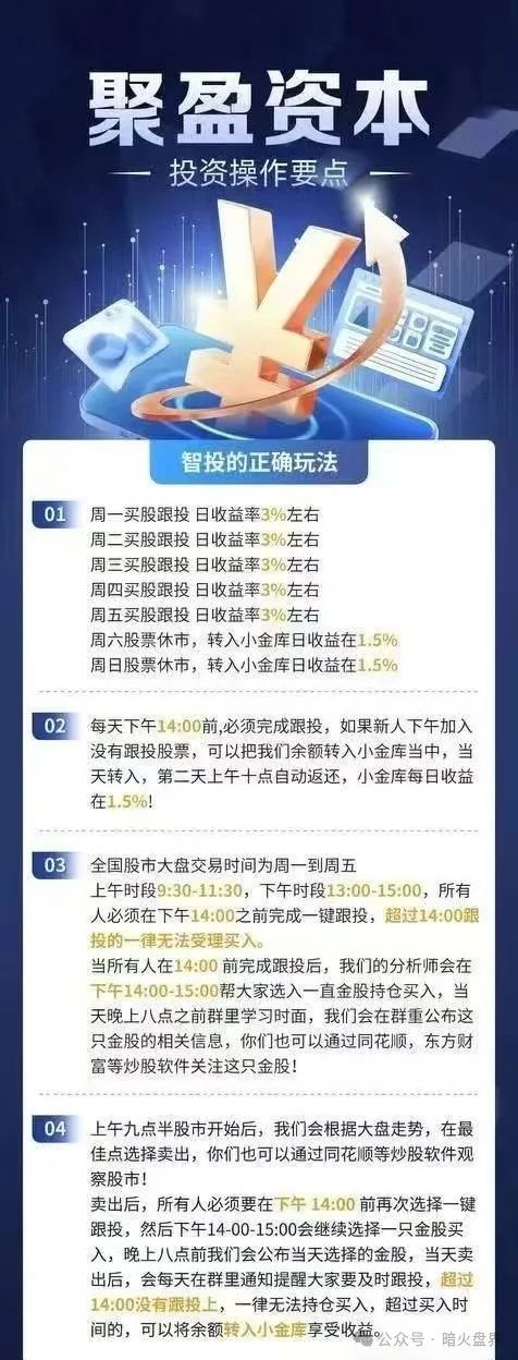 【曝光】“聚盈资本”金桥证券股票带单资金盘骗局,随时崩盘跑路!