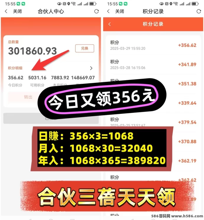 嘟赞购物返利，合伙人三倍分润，打造稳定收入新渠道！(2)