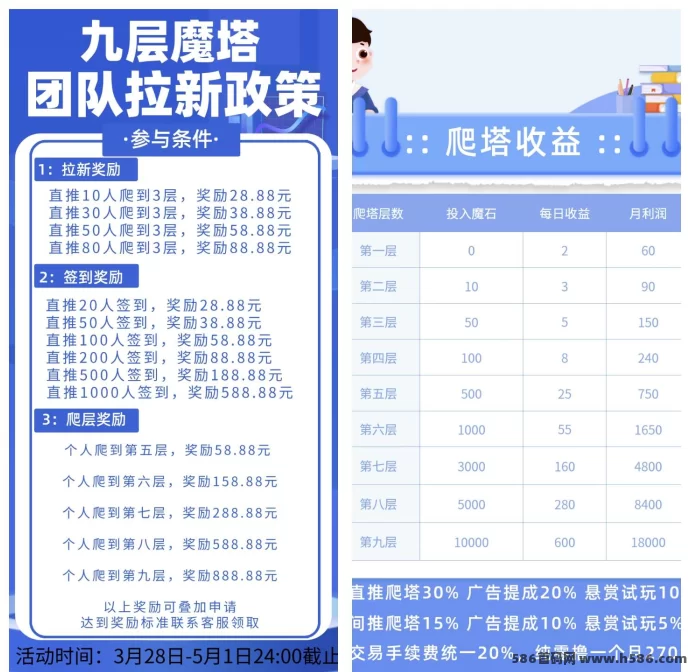 《九层魔塔》创新模式来袭，零撸保底收益，无广告轻松赚！(3)