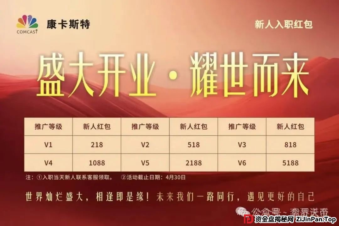 康卡斯特重启分红盘:天帝扒开资金盘画皮(2) 康卡斯特重启分红盘:天帝扒开资金盘画皮(2)