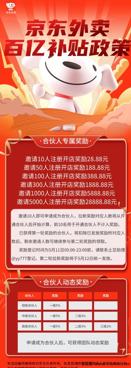 京东外卖轻松赚：每天动动手，日领6圆！月入180圆稳稳到！(1)