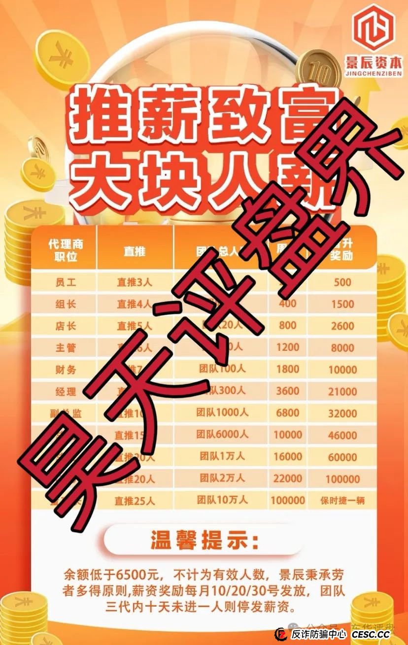 【景辰资本】跟单类资金盘骗局,操盘手多次开盘诈骗,绝对的一轮圈韭菜盘,看见一定要远离!(2) 【景辰资本】跟单类资金盘骗局,操盘手多次开盘诈骗,绝对的一轮圈韭菜盘,看见一定要远离!(2)