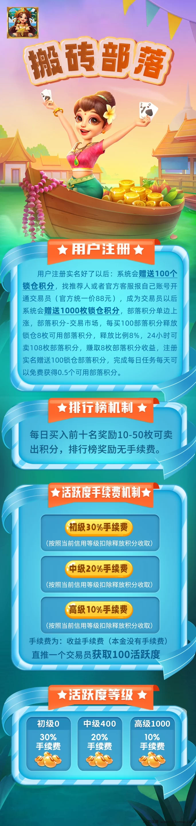 《搬砖部落》新手三步赚稳稳！0成本起步，积分变现轻松搞定！(1)