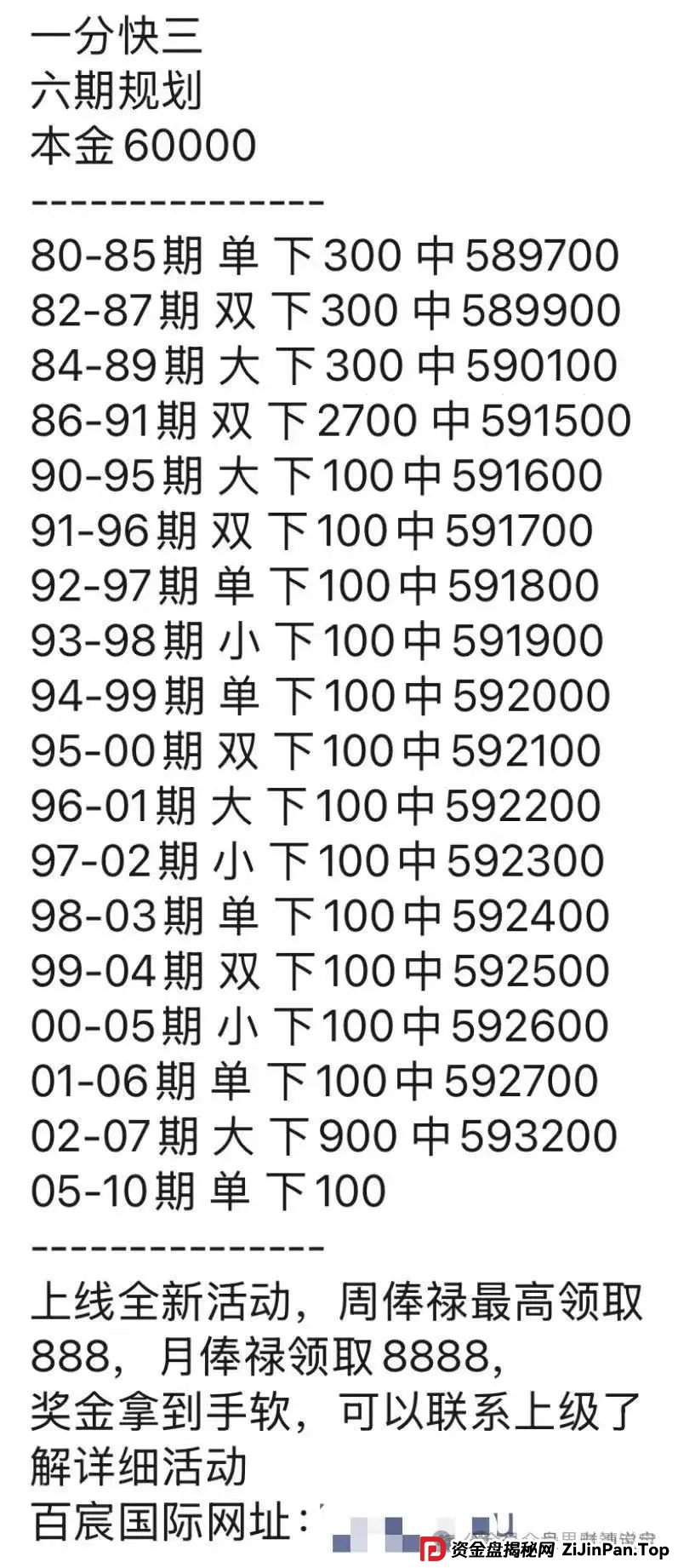 警惕!【百宸国际】彩票跟单资金盘濒临崩盘,投资者需紧急撤离!(2) 警惕!【百宸国际】彩票跟单资金盘濒临崩盘,投资者需紧急撤离!(2)