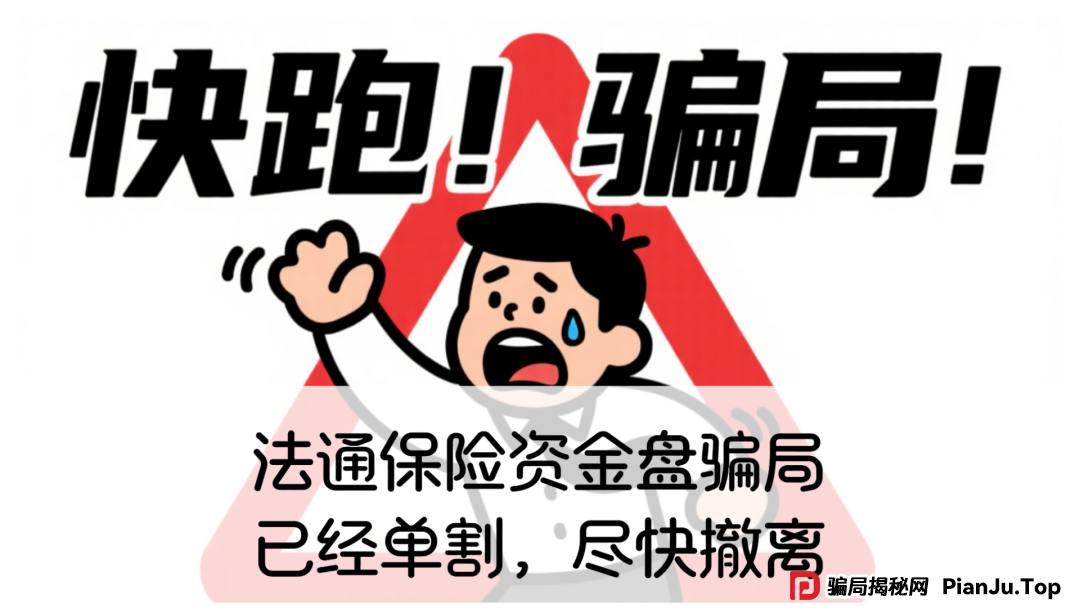 法通保险资金盘骗局,已经单割,尽快撤离