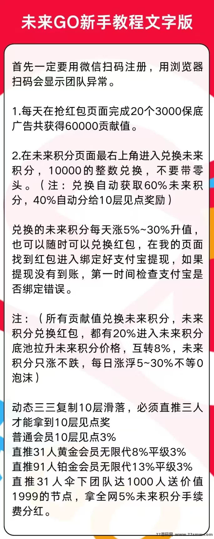 未来Go首码项目详解：每日零撸保底收溢，轻松赚取高额贡献值！(2)