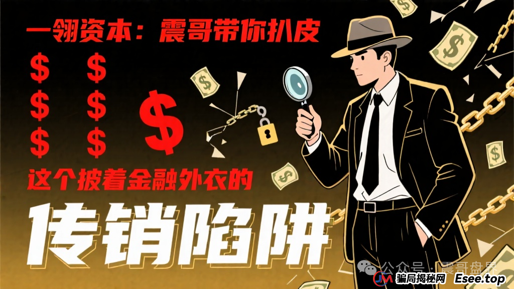 一翎资本：震哥带你扒皮这个披着金融外衣的传销陷阱