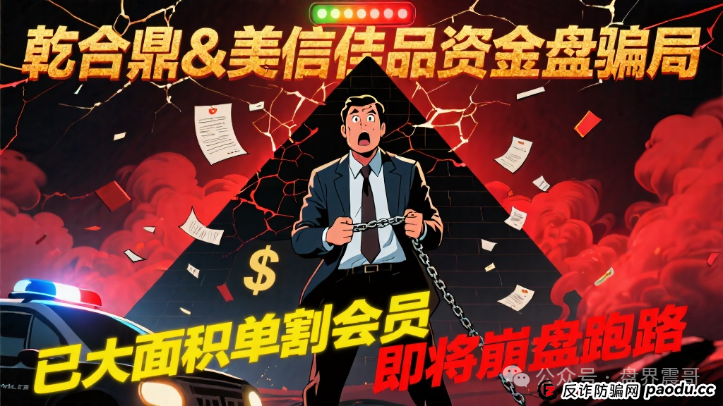 乾合鼎(兴红资管)&美信佳品资金盘骗局,已经大面积单割会员,即将崩盘跑路