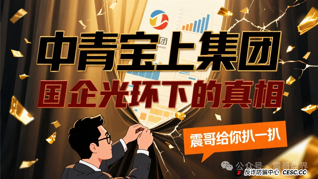 中青宝上集团:国企光环下的真相,震哥给你扒一扒