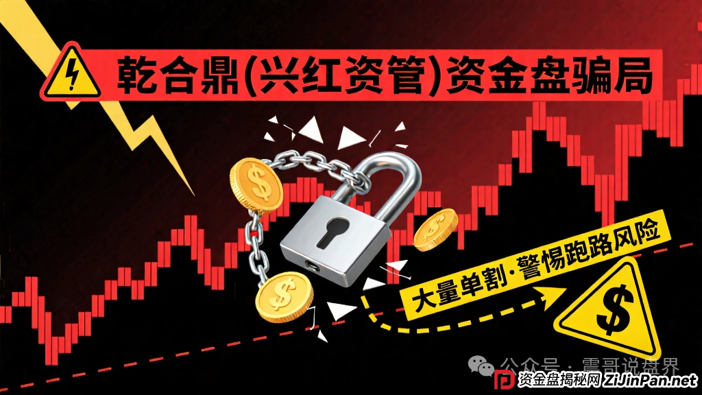红色预警:乾合鼎(兴红资管)资金盘骗局,大量单割,警惕跑路风险
