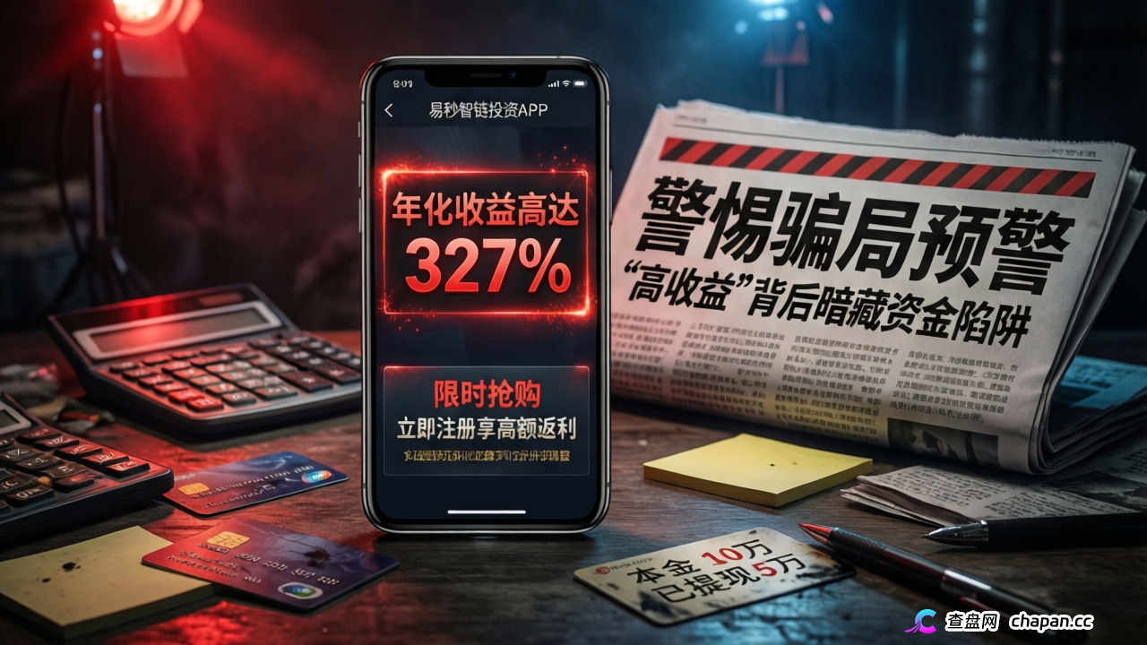 易秒智链是不是骗局？Web3数字版权包装的资金集资运作模式，日息1%庞氏深度拆解